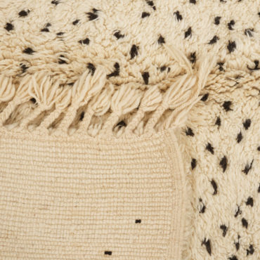 Beni Ourain Polka Dot Rug – “The Speckled” – Custom Size Moroccan Rug Handmade