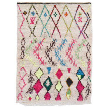 Moroccan colorful rug-ZINNA-