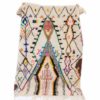 moroccan azilal rug bohemian style