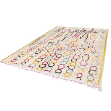 Moroccan Azilal rug for nursery