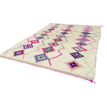 Pink Moroccan Azilal rug – NORA