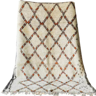 Moroccan Beni ourain rug-ZINA-