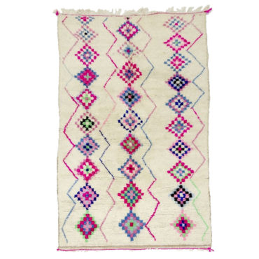 Pink Moroccan Azilal rug – NORA