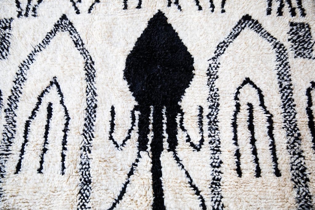 Modern Black & White Berber Rugs Berber Creations