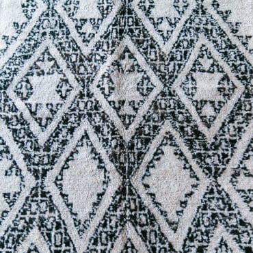 Beni Ourain rug black & white – Made to Measure