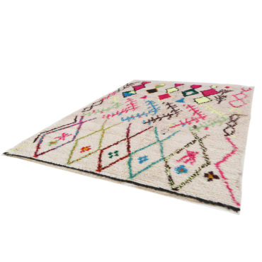 Moroccan colorful rug-ZINNA-