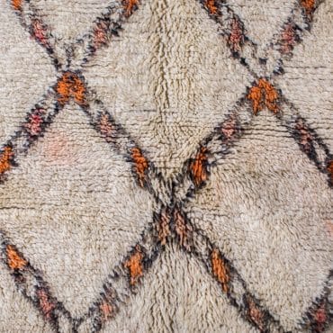 Moroccan Beni ourain rug-ZINA-