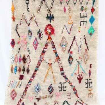 Unique Moroccan rug-AISHA