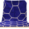 Blue moroccan berber rug