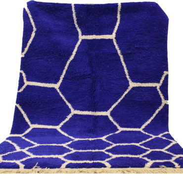 Blue Beni Ourain rug