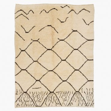 Moroccan Beni Ourain rug – BIRDS