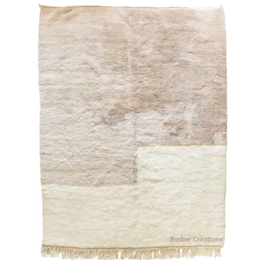 Beni Ourain ATLAS Rug – Cream & Beige