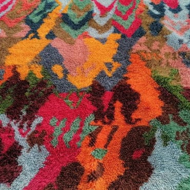 Moroccan rug colorful 5×8 – FREE shipping