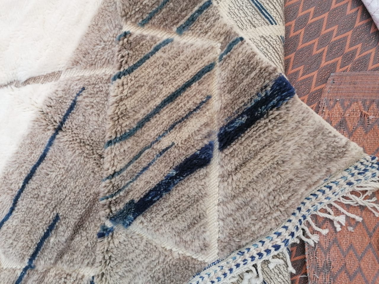 Beni Ourain Moroccan rug - 6x10 - FREE shipping - Image 3