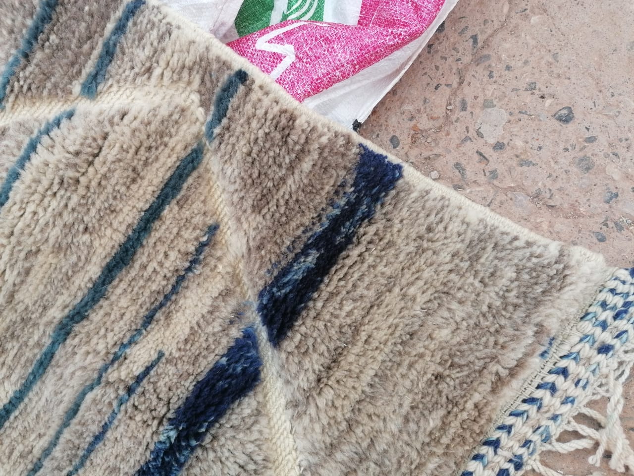 Beni Ourain Moroccan rug - 6x10 - FREE shipping - Image 4