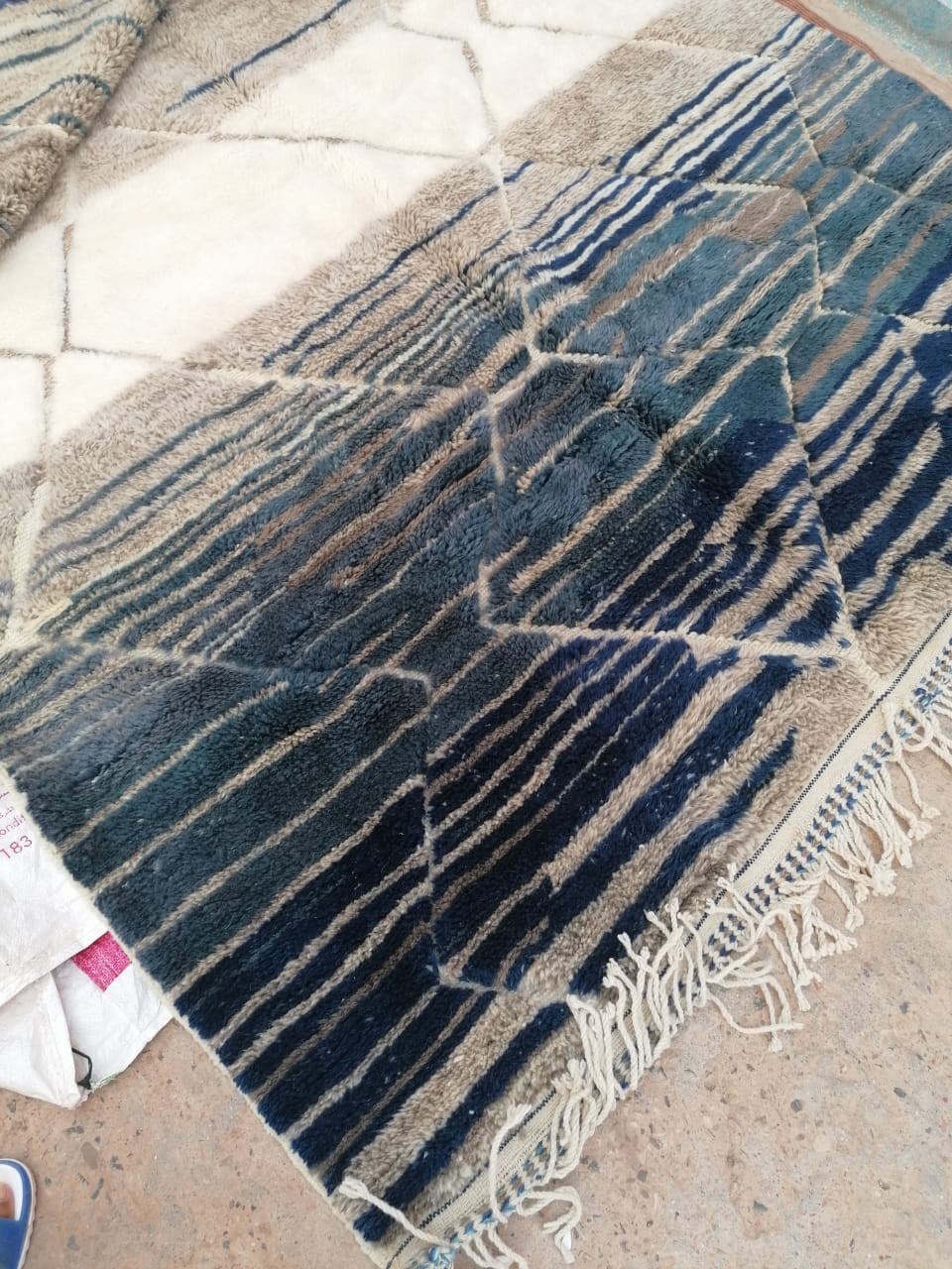 Beni Ourain Moroccan rug - 6x10 - FREE shipping - Image 5