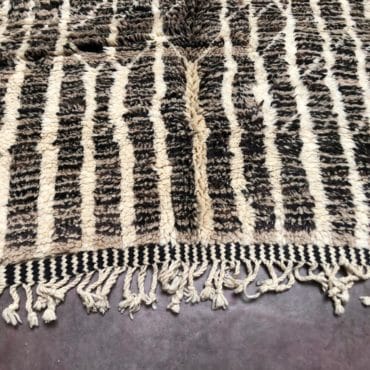Moroccan beni ourain rug – FREE shipping