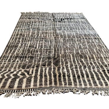 Moroccan beni ourain rug – FREE shipping