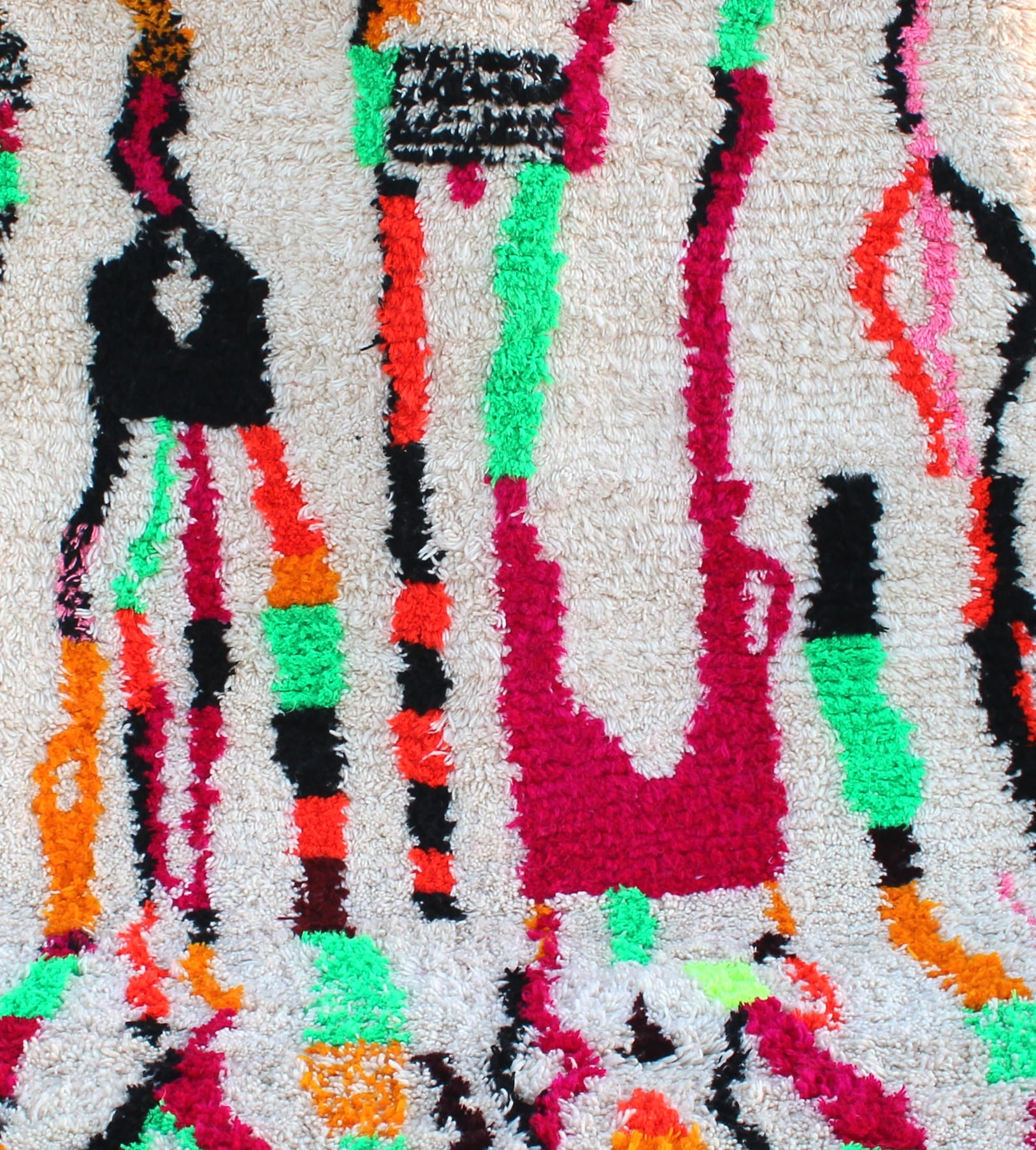 Moroccan rug colorful 6x9 Feet - 6x8 Feet - FREE shipping - Image 2