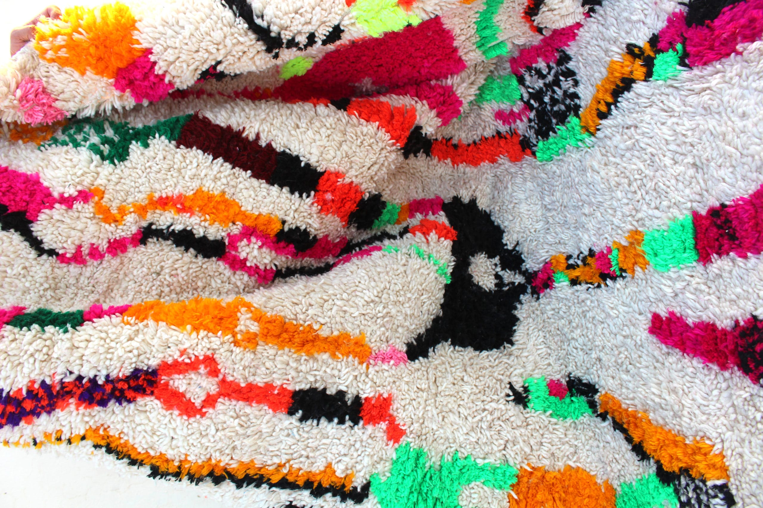 Moroccan rug colorful 6x9 Feet - 6x8 Feet - FREE shipping - Image 3