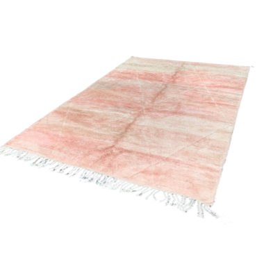 Moroccan Beni Ourain rug – Light Pink