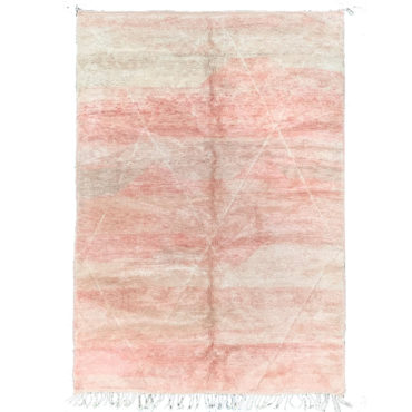 Moroccan Beni Ourain rug – Light Pink