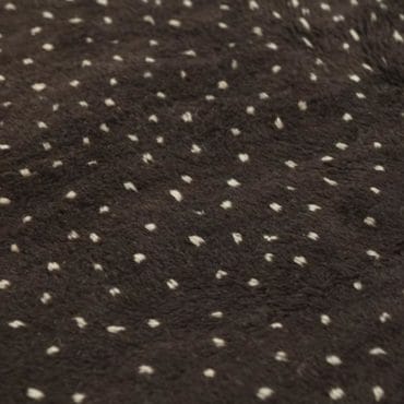 Moroccan Beni Ourain rug- white dots