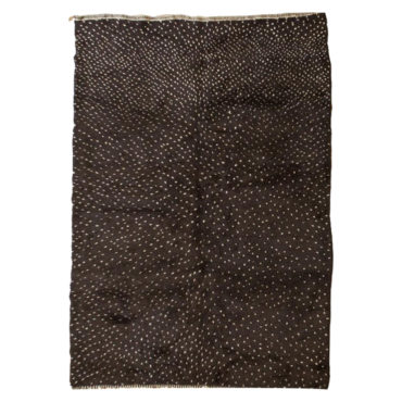 Moroccan Beni Ourain rug- white dots