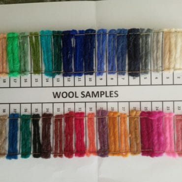 wool samples