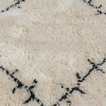 Moroccan beni ourain rug – custom size