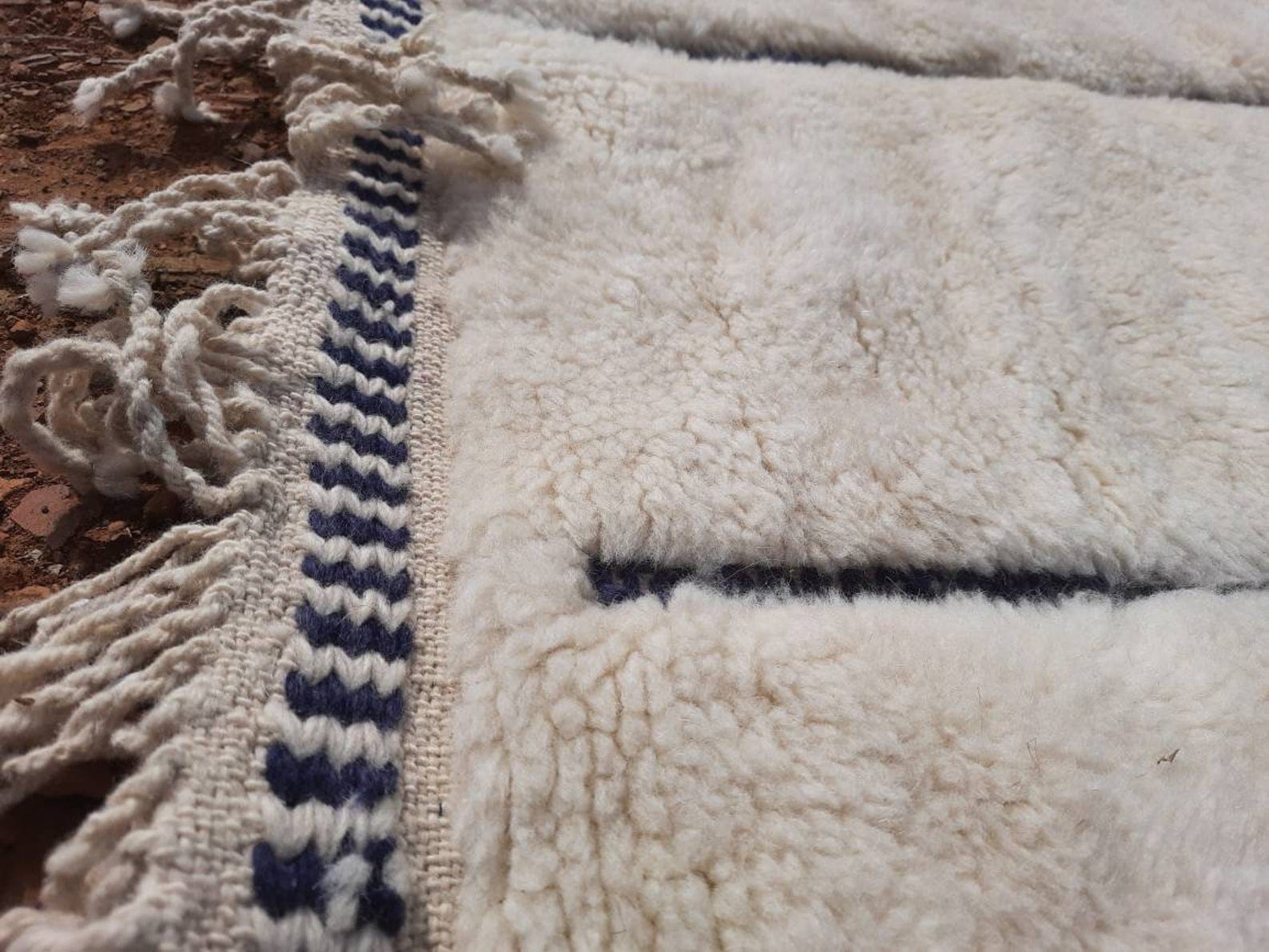 Small Moroccan rug 4x6 - Image 3