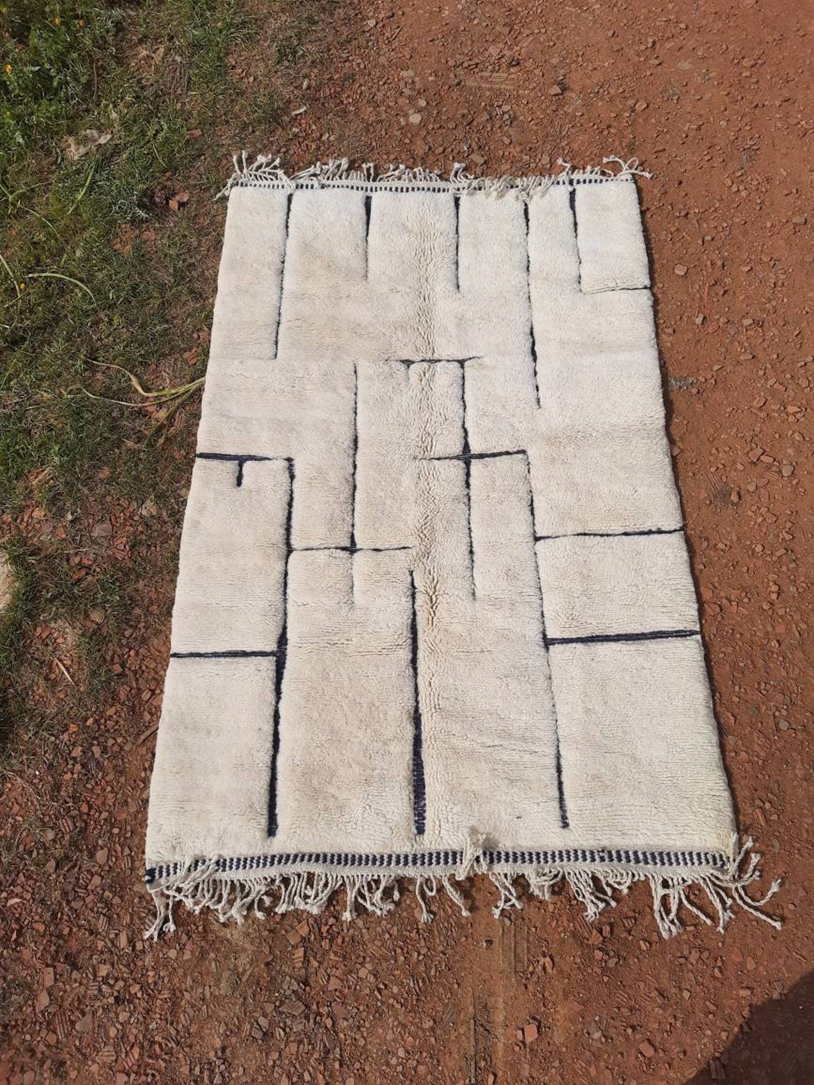 Small Moroccan rug 4x6 - Image 5