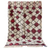 Moroccan rug red