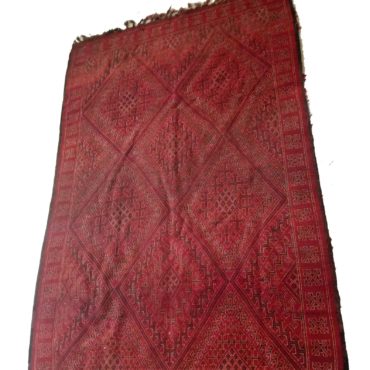 Red Moroccan rug – Vintage Berber rug