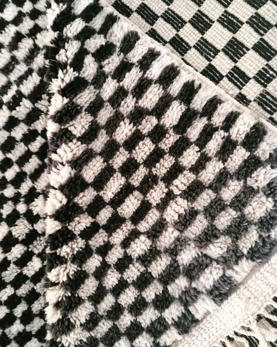 Moroccan checkered rug 8x10 feet - Image 6