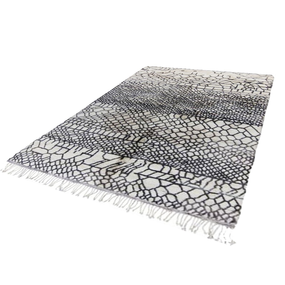 honeycomb moroccan rug