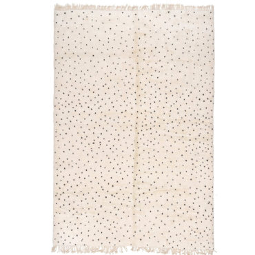 Polka dots area rug- Moroccan rug – made to measure