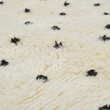 Polka dots area rug- Moroccan rug – made to measure