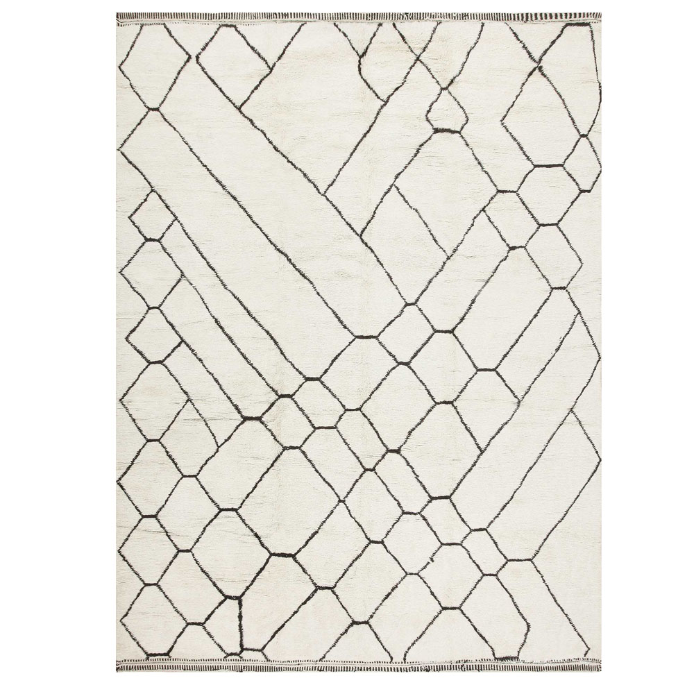 beni ourain contemporary rug