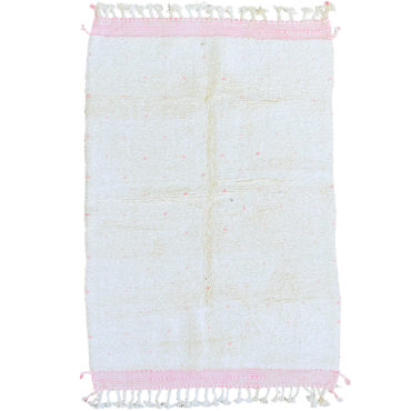 Polka Dots rug Pink/ Off White