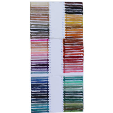 Berber Creations Rug Yarn color chart in 88 colors – FREE SHIPPING