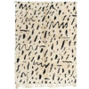 black and white modern moroccan rug