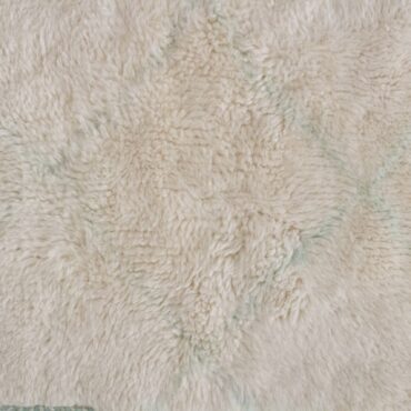 Moroccan Beni rug sample – Aqua Blue