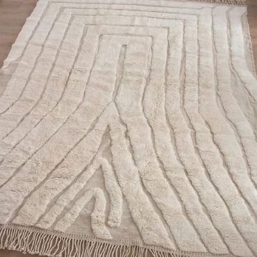Luxury Textured Berber Moroccan rug