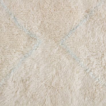 Moroccan Beni rug sample – Aqua Blue