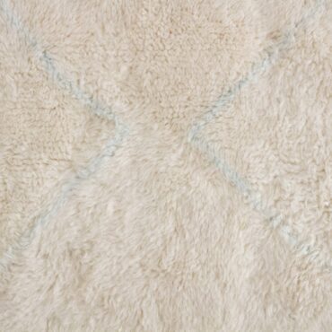 Moroccan Beni rug sample – Aqua Blue