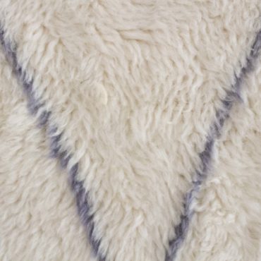 Moroccan Beni rug sample – BLUE