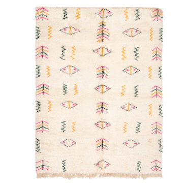 Hand Woven Wool Rug from Azilal