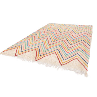 Colorful nursery Moroccan rug