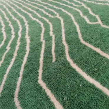 Green Moroccan rug 10×12 ft